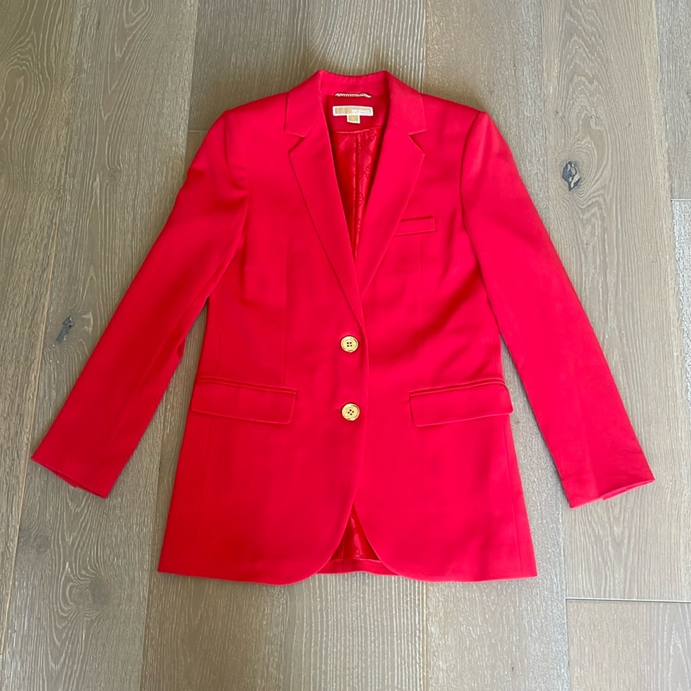 Michael Kors Red Blazer